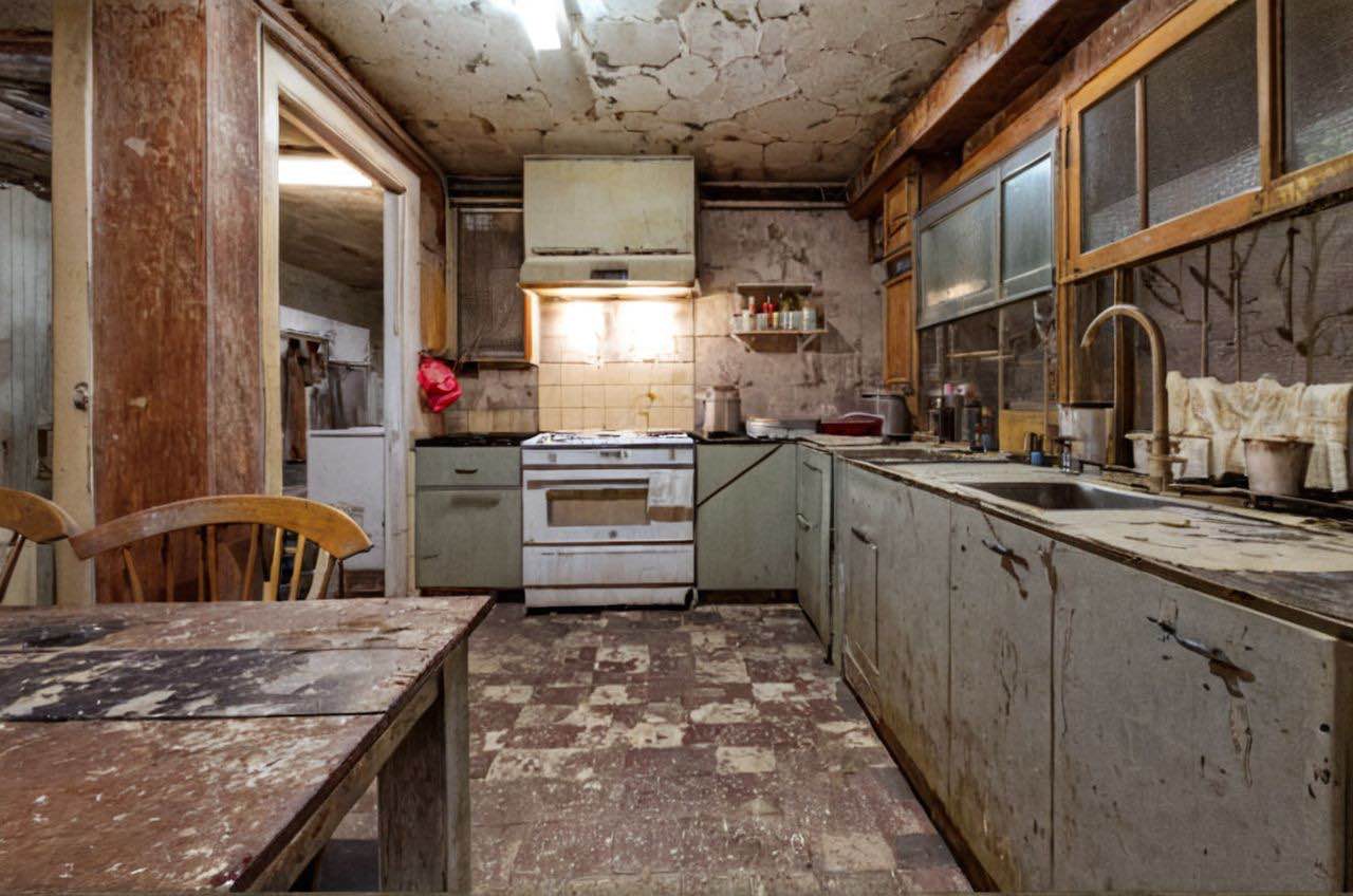 A homeowner's photo of an empty room ready to be redesigned.