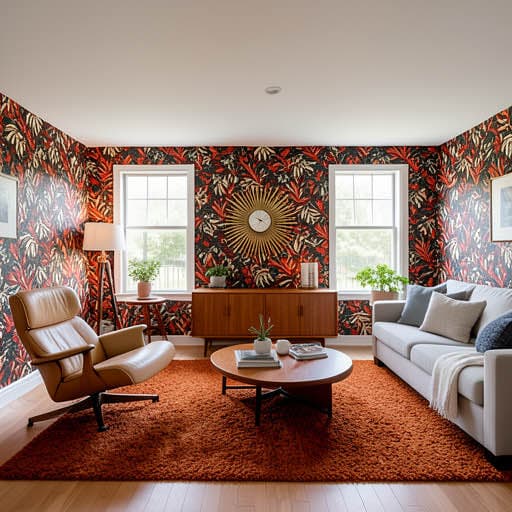 Mid-Century interior design example